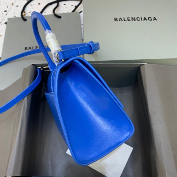 Balenciaga Hourglass Small Handbag In Dark Blue, For Women, Women's Bags 9in/23cm