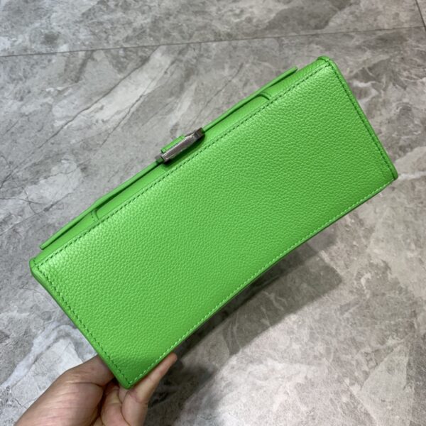Balenciaga Hourglass Small Handbag In Green, For Women, Women's Bags 9in/23cm