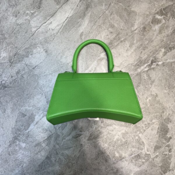 Balenciaga Hourglass Small Handbag In Green, For Women, Women's Bags 9in/23cm
