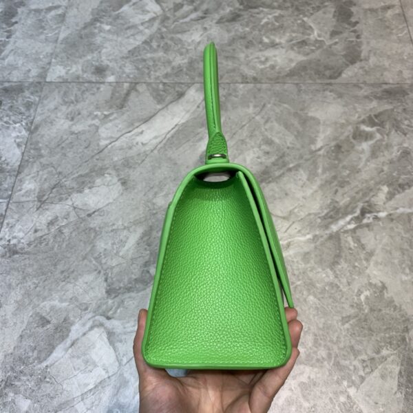 Balenciaga Hourglass Small Handbag In Green, For Women, Women's Bags 9in/23cm
