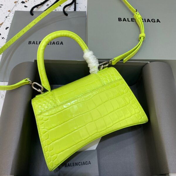 Balenciaga Hourglass Small Handbag In Light Green, For Women, Women's Bags 9in/23cm