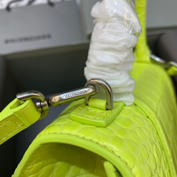 Balenciaga Hourglass Small Handbag In Light Green, For Women, Women's Bags 9in/23cm