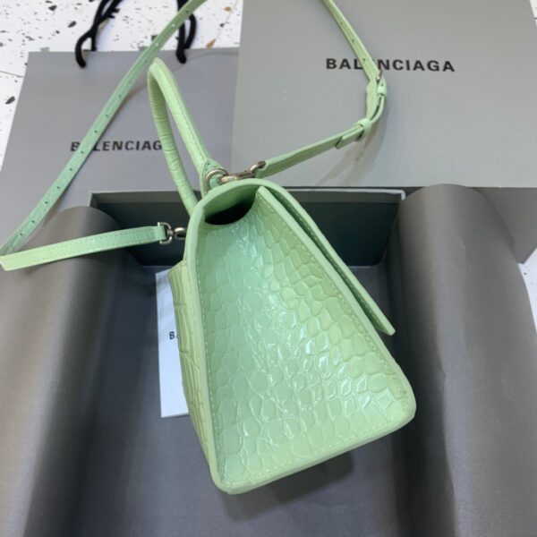 Balenciaga Hourglass Small Handbag In Light Green, For Women, Women's Bags 9in/23cm