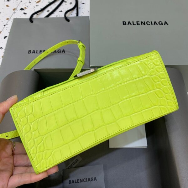 Balenciaga Hourglass Small Handbag In Light Green, For Women, Women's Bags 9in/23cm