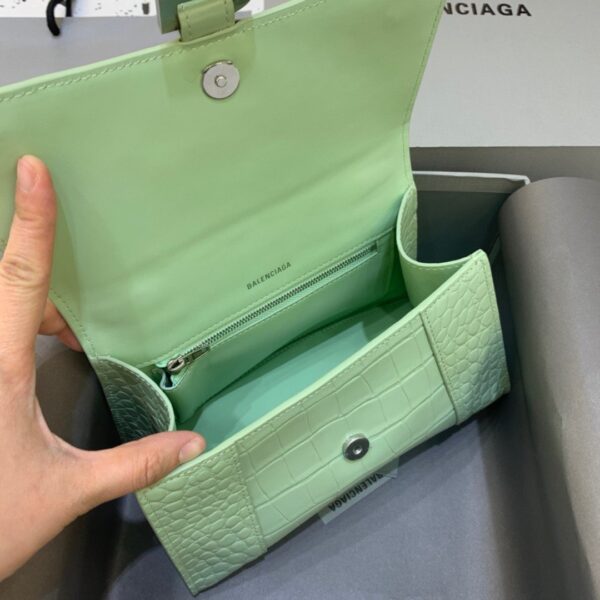 Balenciaga Hourglass Small Handbag In Light Green, For Women, Women's Bags 9in/23cm