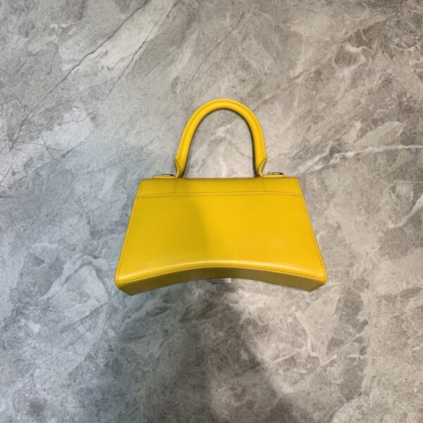 Balenciaga Hourglass Small Handbag In Yellow, For Women, Women's Bags 9in/23cm