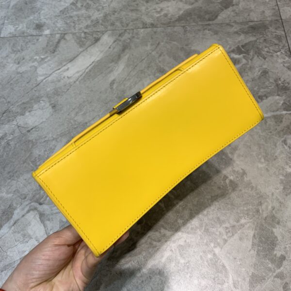 Balenciaga Hourglass Small Handbag In Yellow, For Women, Women's Bags 9in/23cm
