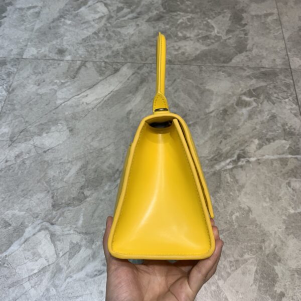 Balenciaga Hourglass Small Handbag In Yellow, For Women, Women's Bags 9in/23cm