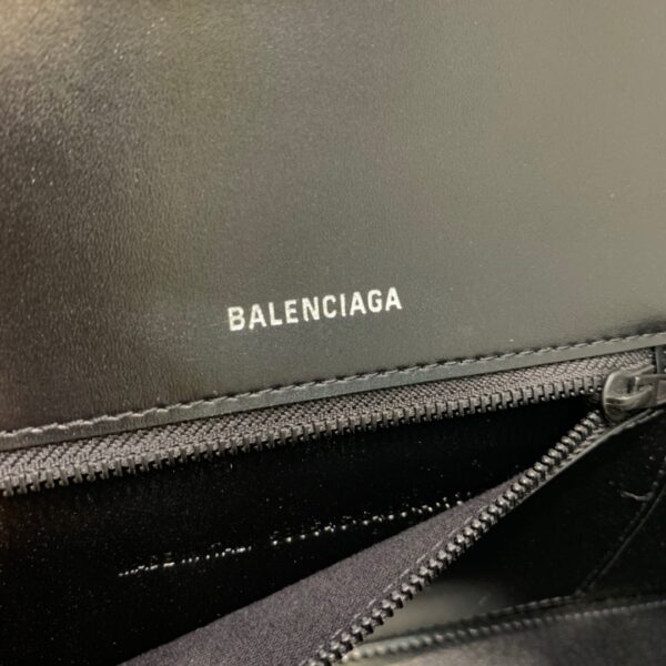 Balenciaga Hourglass Stretch Tote Bag In Black, For Women, Women's Bags 13.7in/35cm