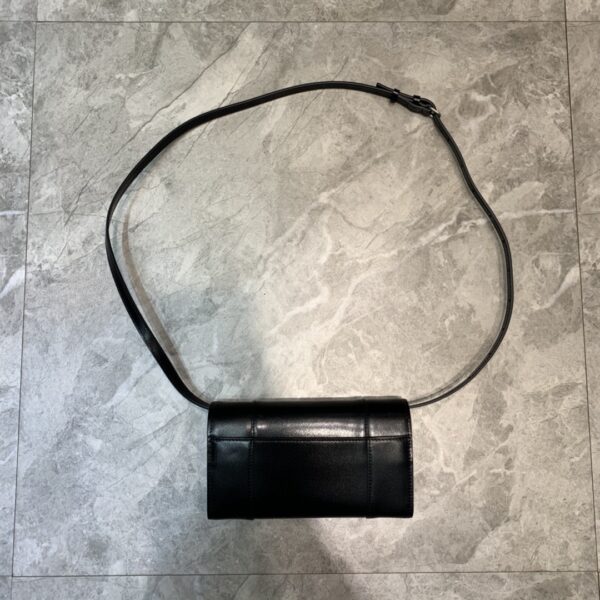 Balenciaga Hourglass Wallet Bag In Black, For Women, Women's Bags 8in/20cm
