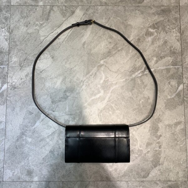 Balenciaga Hourglass Wallet Bag In Black, For Women, Women's Bags 8in/20cm