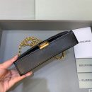 Balenciaga Hourglass Wallet On Chain in Black, For Women, Women's Bags 7.6in/19cm 6560501QJ4M1000