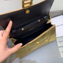 Balenciaga Hourglass Wallet On Chain in Gold, For Women, Women's Bags 9in/23cm