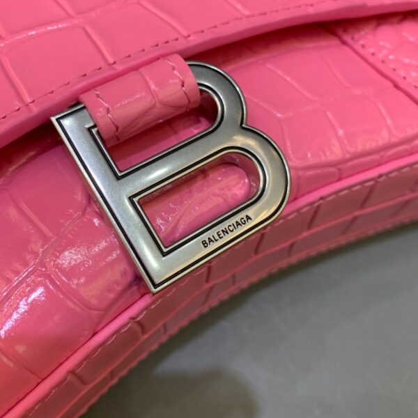 Balenciaga Hourglass Wallet On Chain in Pink, For Women, Women's Bags 9in/23cm