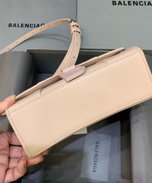 Balenciaga Hourglass XS Handbag In Beige, For Women, Women's Bags 7.4in/19cm