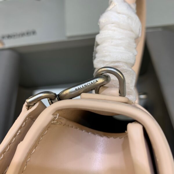 Balenciaga Hourglass XS Handbag In Beige, For Women, Women's Bags 7.4in/19cm