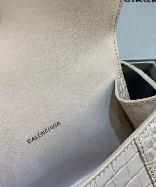 Balenciaga Hourglass XS Handbag In Beige, For Women, Women's Bags 7.4in/19cm