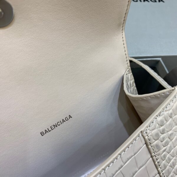 Balenciaga Hourglass XS Handbag In Beige, For Women, Women's Bags 7.4in/19cm