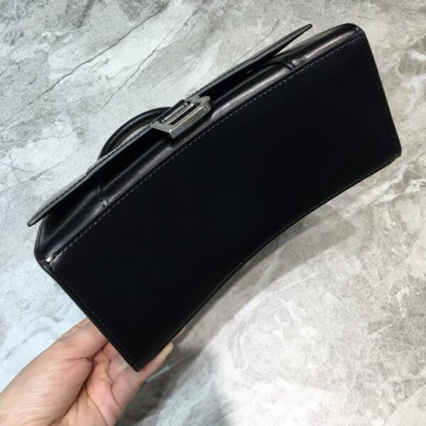 Balenciaga Hourglass XS Handbag In Black, For Women, Women's Bags 7.4in/19cm