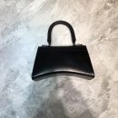 Balenciaga Hourglass XS Handbag In Black, For Women, Women's Bags 7.4in/19cm