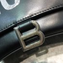 Balenciaga Hourglass XS Handbag In Black, For Women, Women's Bags 7.4in/19cm