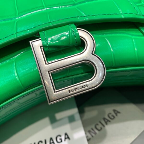 Balenciaga Hourglass XS Handbag In Bright Green, For Women, Women's Bags 7.4in/19cm