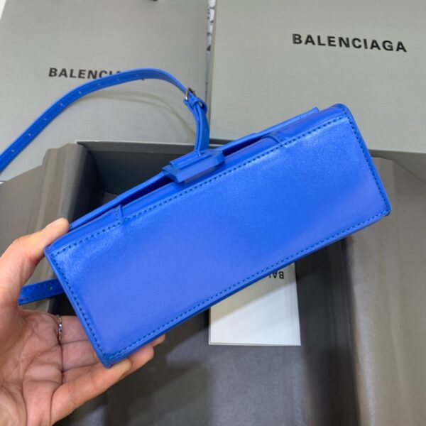 Balenciaga Hourglass XS Handbag In Dark Blue, For Women, Women's Bags 7.4in/19cm