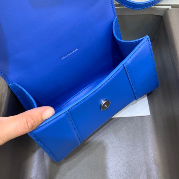 Balenciaga Hourglass XS Handbag In Dark Blue, For Women, Women's Bags 7.4in/19cm