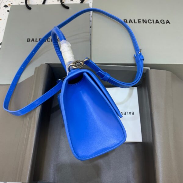 Balenciaga Hourglass XS Handbag In Dark Blue, For Women, Women's Bags 7.4in/19cm