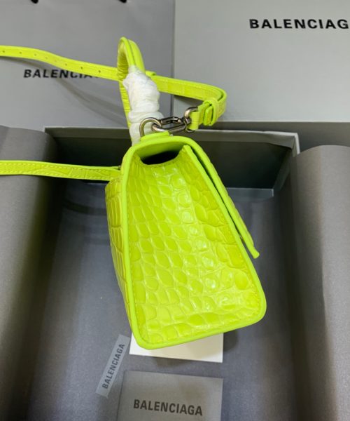Balenciaga Hourglass XS Handbag In Light Green, For Women, Women's Bags 7.4in/19cm