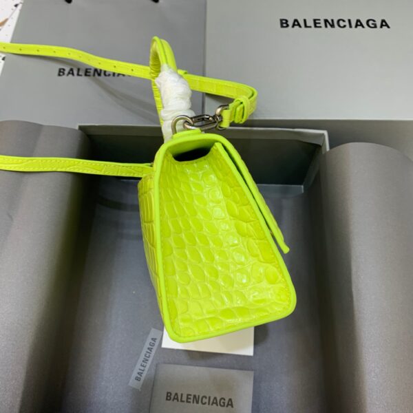 Balenciaga Hourglass XS Handbag In Light Green, For Women, Women's Bags 7.4in/19cm