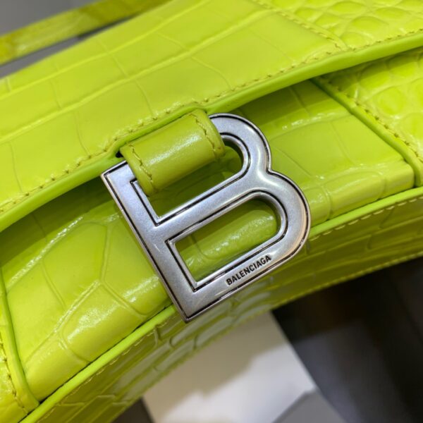 Balenciaga Hourglass XS Handbag In Light Green, For Women, Women's Bags 7.4in/19cm