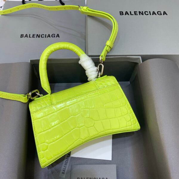 Balenciaga Hourglass XS Handbag In Light Green, For Women, Women's Bags 7.4in/19cm