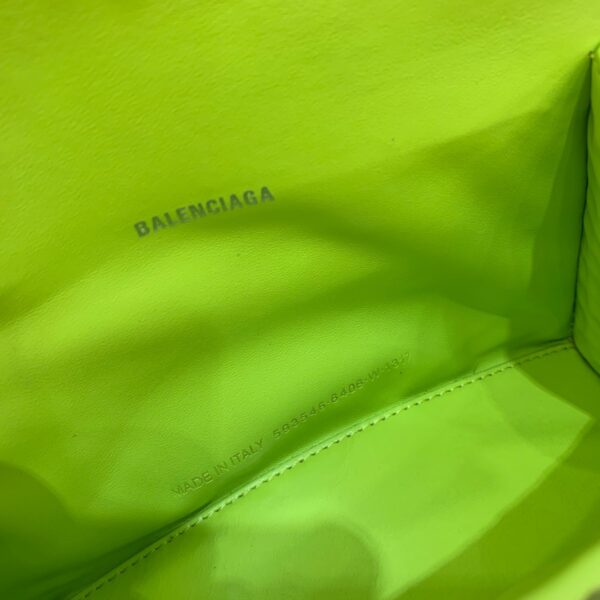 Balenciaga Hourglass XS Handbag In Light Green, For Women, Women's Bags 7.4in/19cm