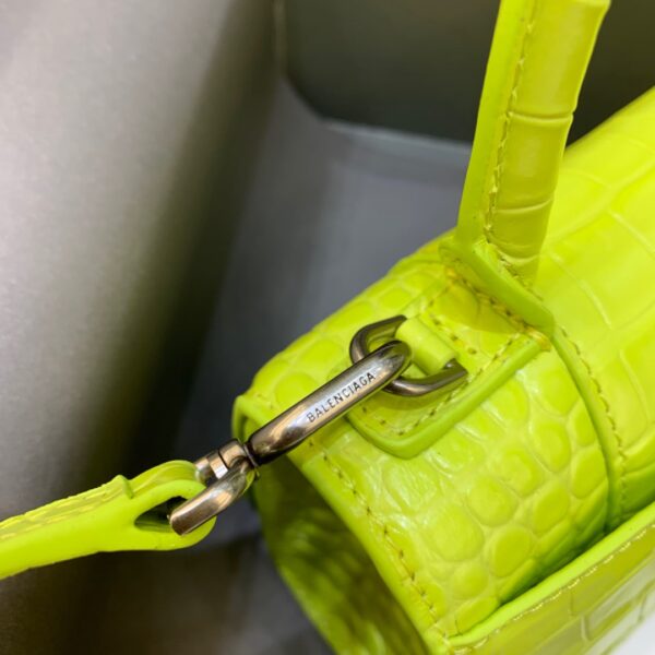 Balenciaga Hourglass XS Handbag In Light Green, For Women, Women's Bags 7.4in/19cm