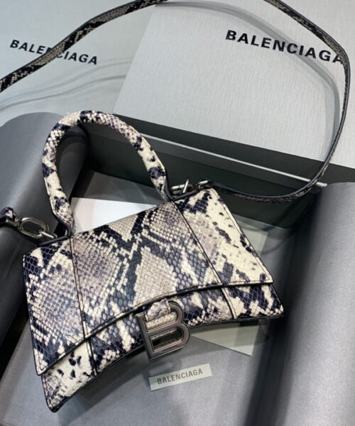 Balenciaga Hourglass Xs Handbag In Multicolor, For Women, Women's Bags 7.4in/19cm