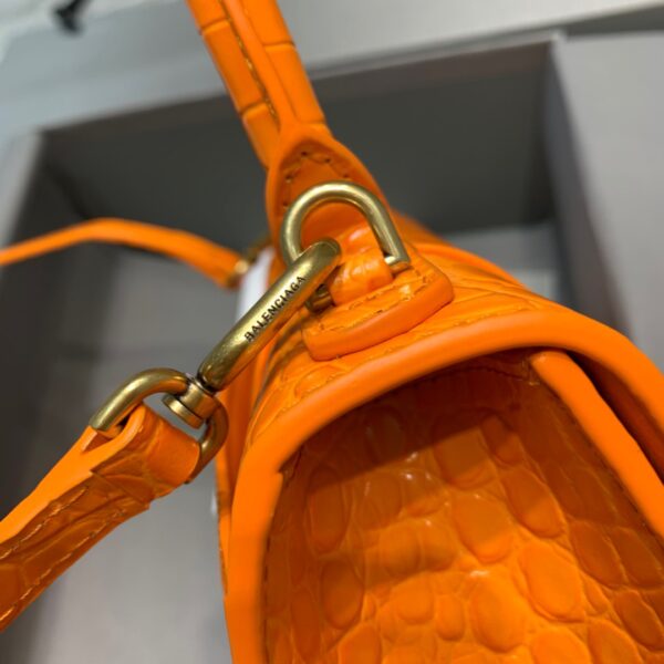 Balenciaga Hourglass XS Handbag In Orange, For Women, Women's Bags 7.4in/19cm