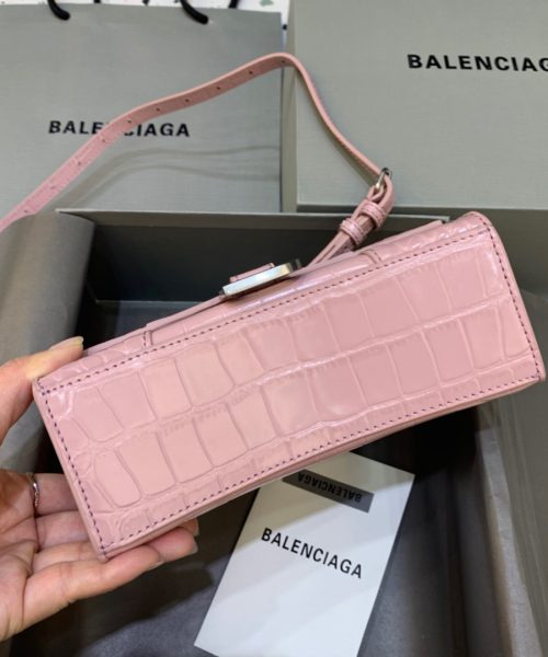 Balenciaga Hourglass XS Handbag In Pink, For Women, Women's Bags 7.4in/19cm