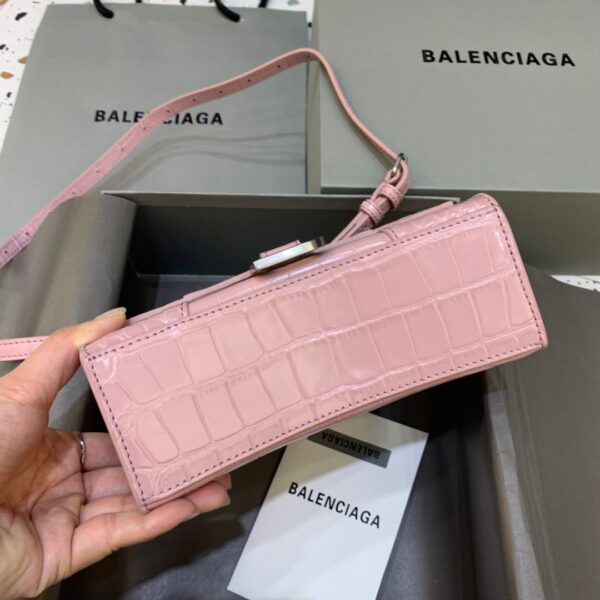 Balenciaga Hourglass XS Handbag In Pink, For Women, Women's Bags 7.4in/19cm