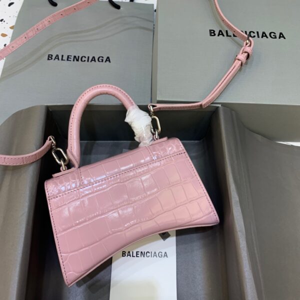 Balenciaga Hourglass XS Handbag In Pink, For Women, Women's Bags 7.4in/19cm