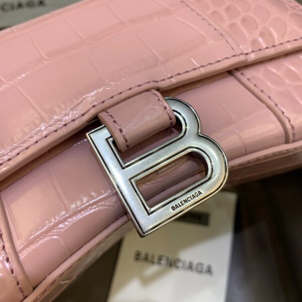 Balenciaga Hourglass XS Handbag In Pink, For Women, Women's Bags 7.4in/19cm
