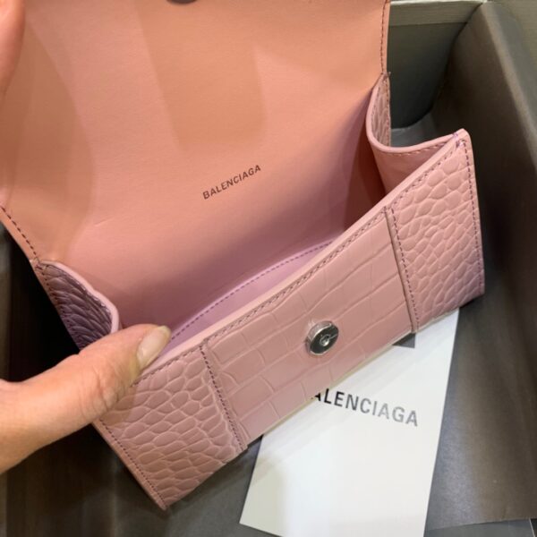 Balenciaga Hourglass XS Handbag In Pink, For Women, Women's Bags 7.4in/19cm