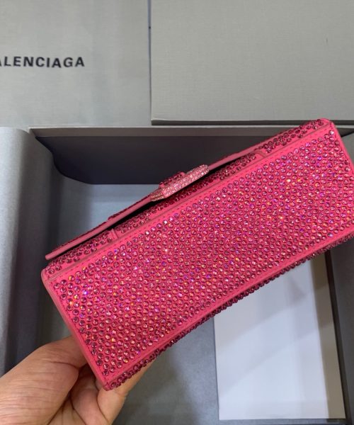 Balenciaga Hourglass XS Handbag In Pink, For Women, Women's Bags 7.4in/19cm