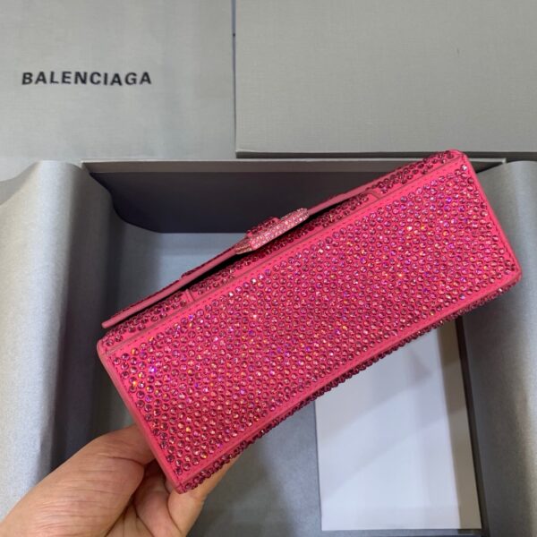 Balenciaga Hourglass XS Handbag In Pink, For Women, Women's Bags 7.4in/19cm