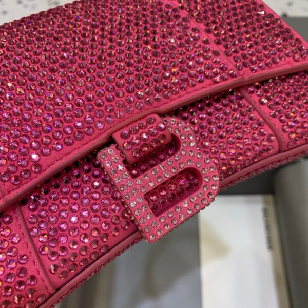 Balenciaga Hourglass XS Handbag In Pink, For Women, Women's Bags 7.4in/19cm