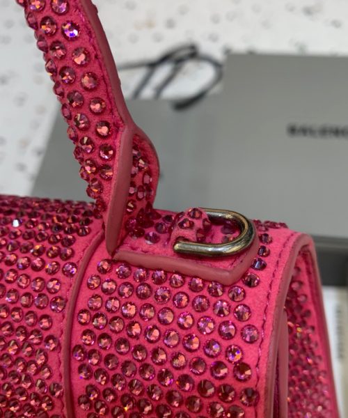 Balenciaga Hourglass XS Handbag In Pink, For Women, Women's Bags 7.4in/19cm