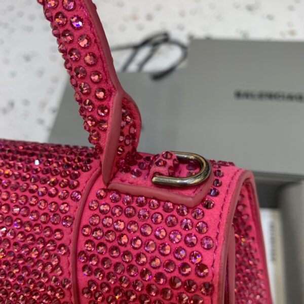 Balenciaga Hourglass XS Handbag In Pink, For Women, Women's Bags 7.4in/19cm
