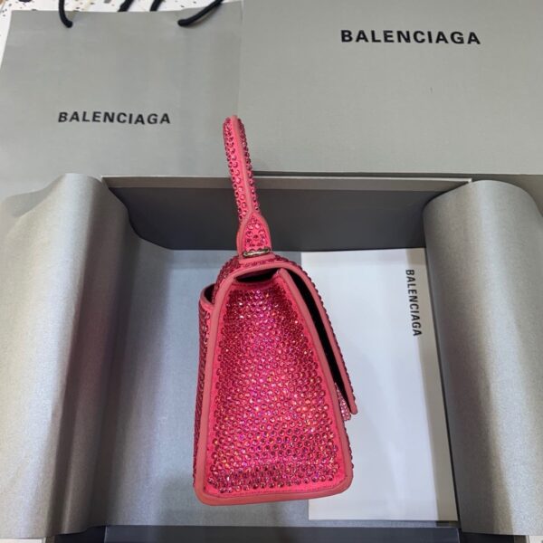 Balenciaga Hourglass XS Handbag In Pink, For Women, Women's Bags 7.4in/19cm