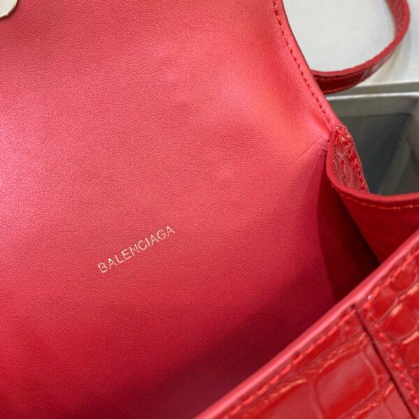 Balenciaga Hourglass XS Handbag In Red, For Women, Women's Bags 7.4in/19cm
