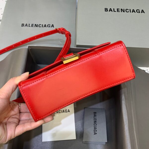 Balenciaga Hourglass XS Handbag In Red, For Women, Women's Bags 7.4in/19cm